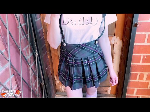 ❤️ Skoolmeisie suig haar piel diep en naai in plaas van klasse. ☑ Anale video by ons ❌❤