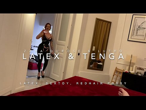 ❤️ Rooikop stiefsuster in latex kostuum befok deur stiefbroer ☑ Anale video by ons ❌❤